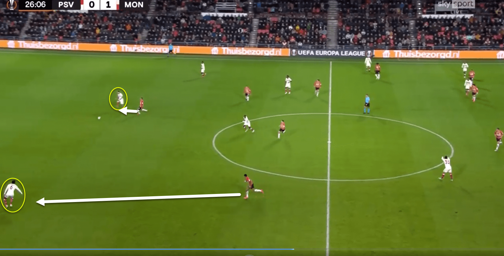 UEFA Europa League 2021/22: PSV vs Monaco - tactical analysis tactics