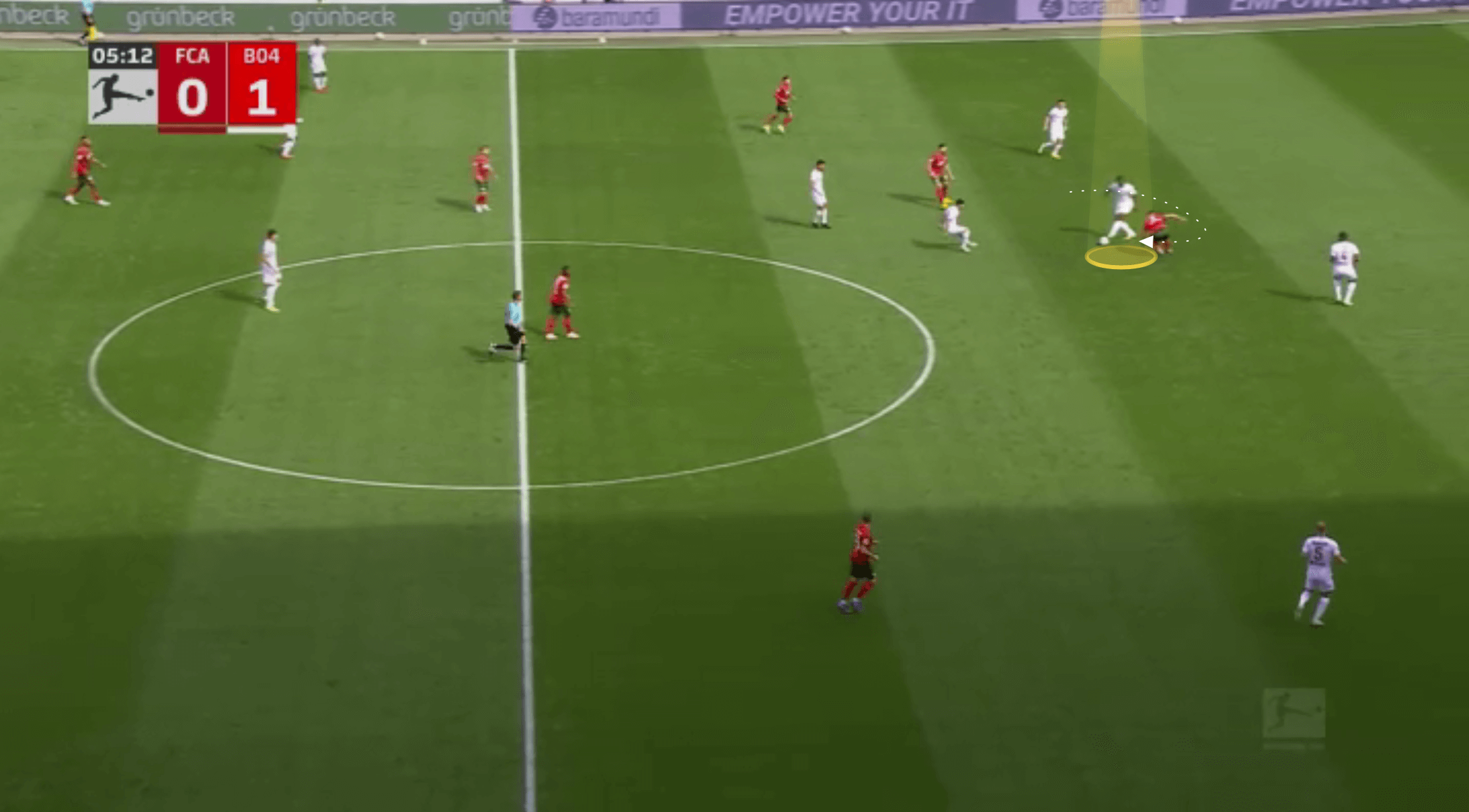 Bundesliga 2021/22: Reece Oxford at Augsburg - scout report tactical analysis tactics