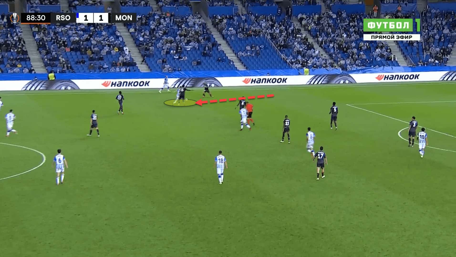 UEFA Europa League: How Real Sociedad struggled to break down AS Monaco’s deep defensive block – tactical analysis