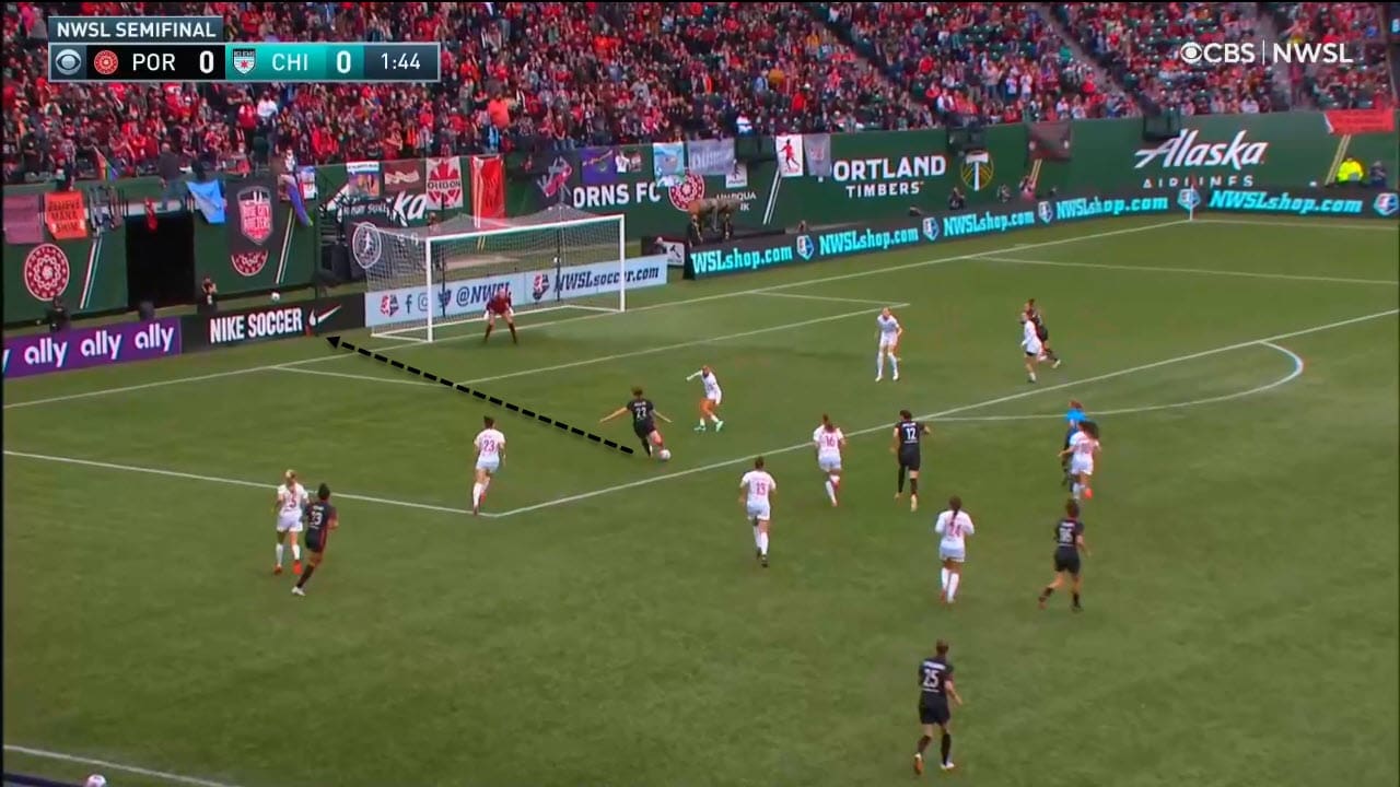 NWSL 2021: Portland Thorns vs Chicago Red Stars - tactical analysis tactics