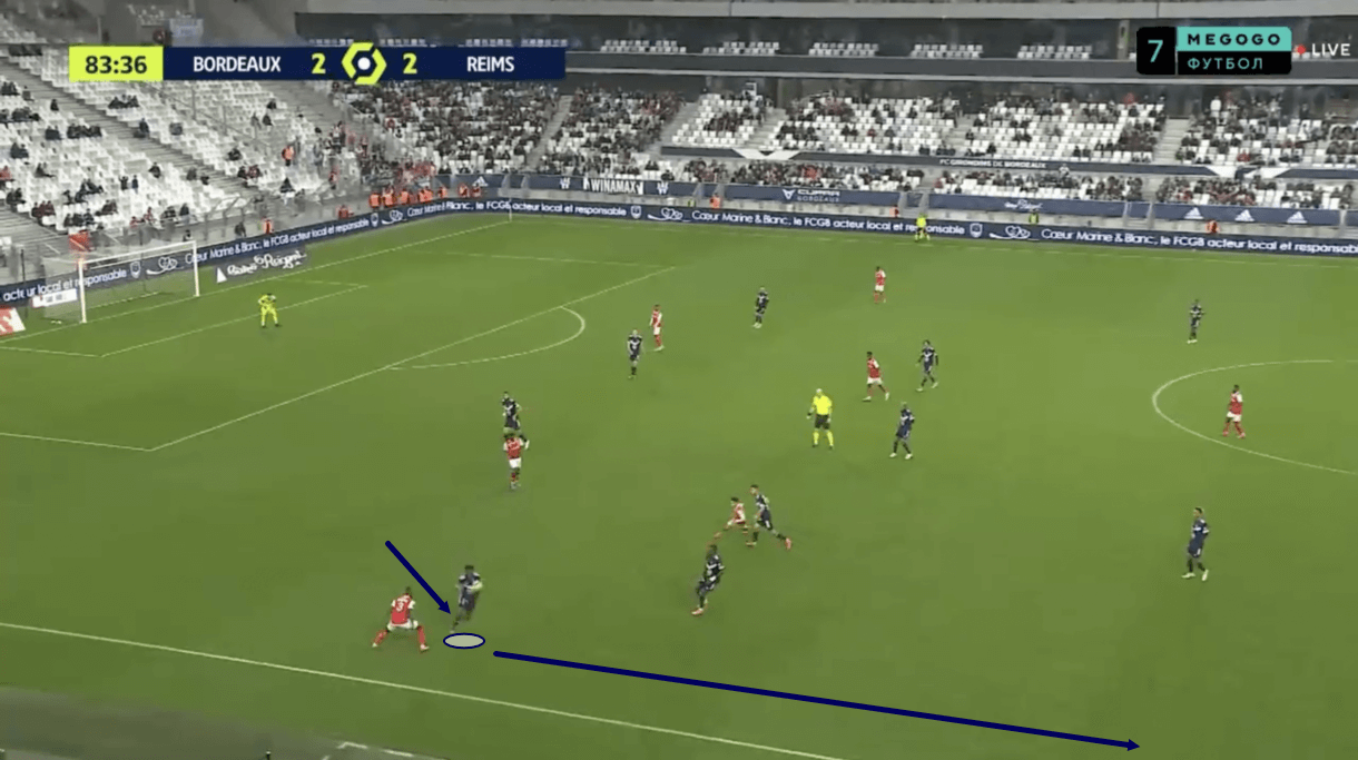 timothee-pembele-at-bordeaux-202122-scout-report-tactical-analysis-tactics