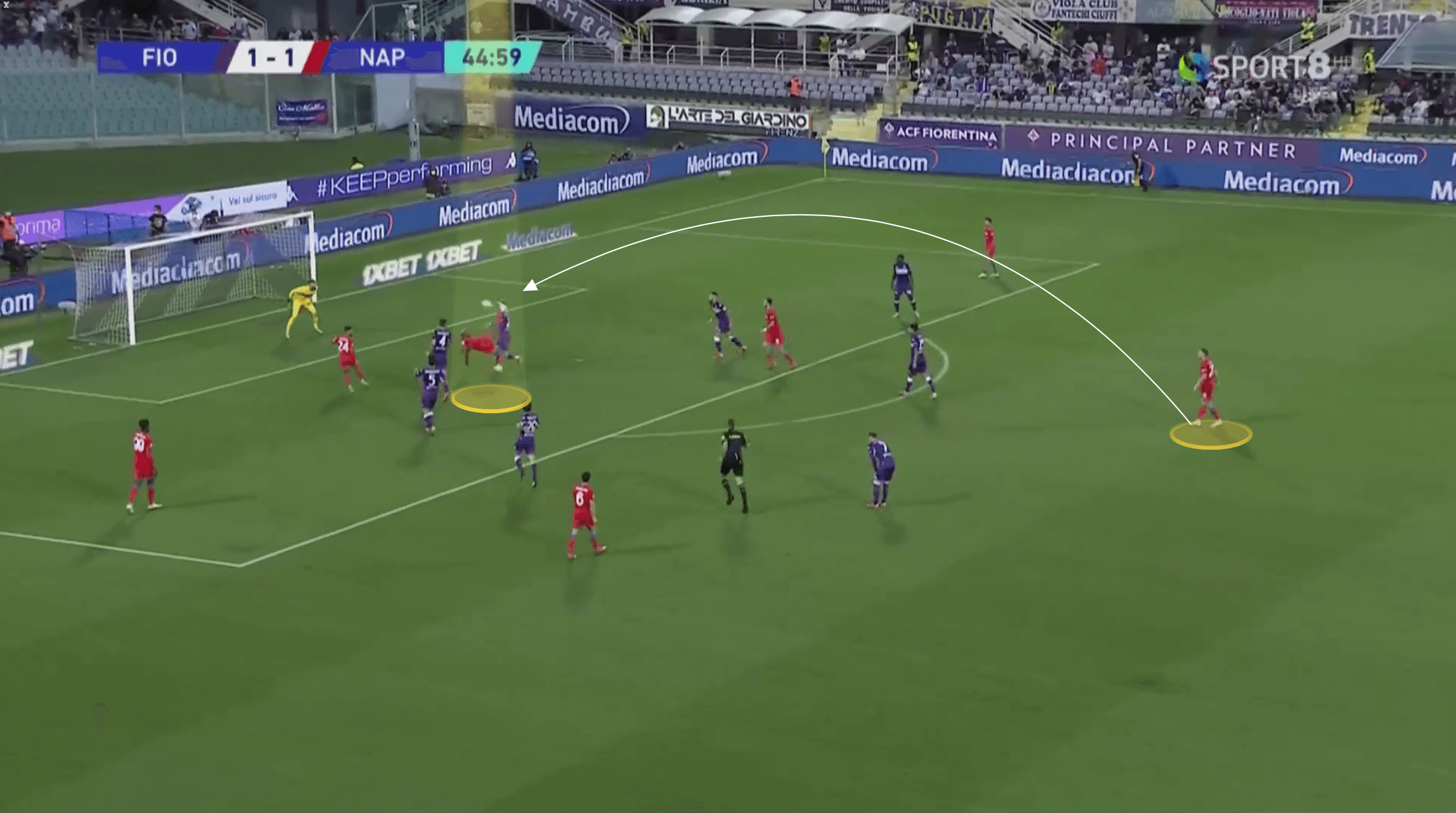 Serie A 2021/22: Victor Osimhen at Napoli - scout report tactical analysis tactics