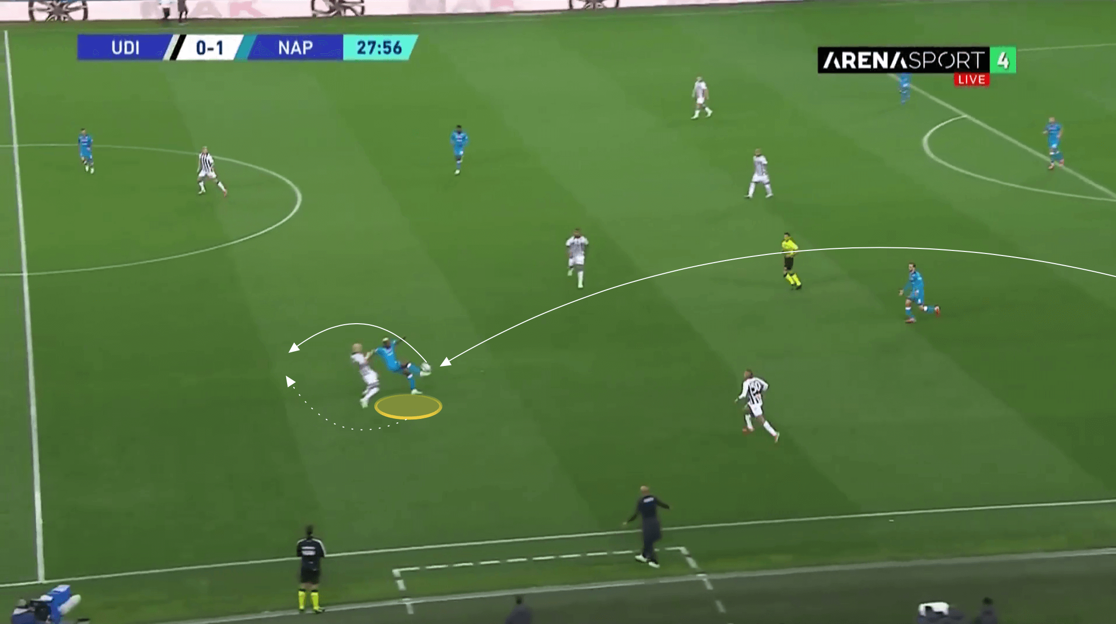 Serie A 2021/22: Victor Osimhen at Napoli - scout report tactical analysis tactics