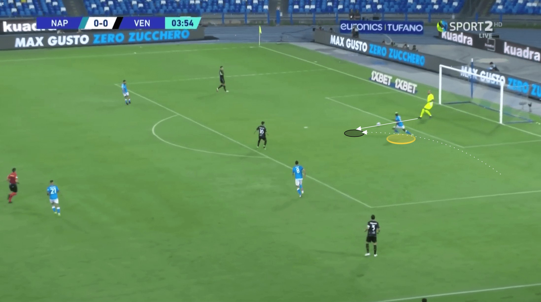 Serie A 2021/22: Victor Osimhen at Napoli - scout report tactical analysis tactics