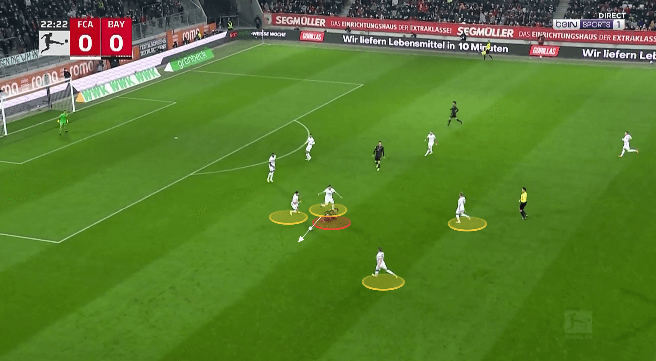 Bundesliga 2021/22: Augsburg vs Bayern Munich - tactical analysis tactics