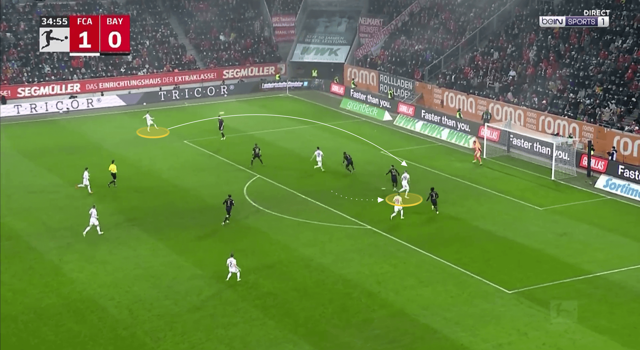 Bundesliga 2021/22: Augsburg vs Bayern Munich - tactical analysis tactics