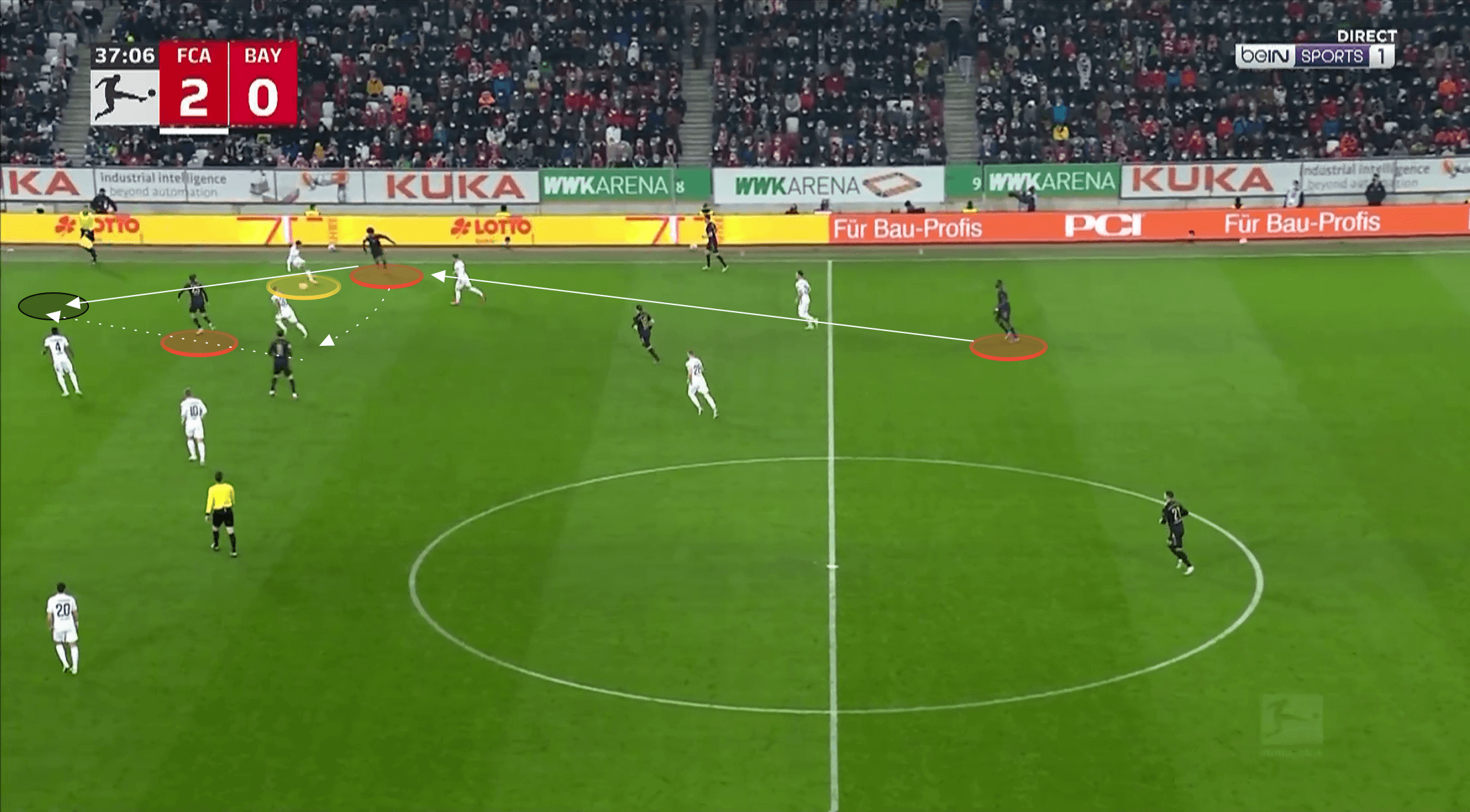 Bundesliga 2021/22: Augsburg vs Bayern Munich - tactical analysis tactics