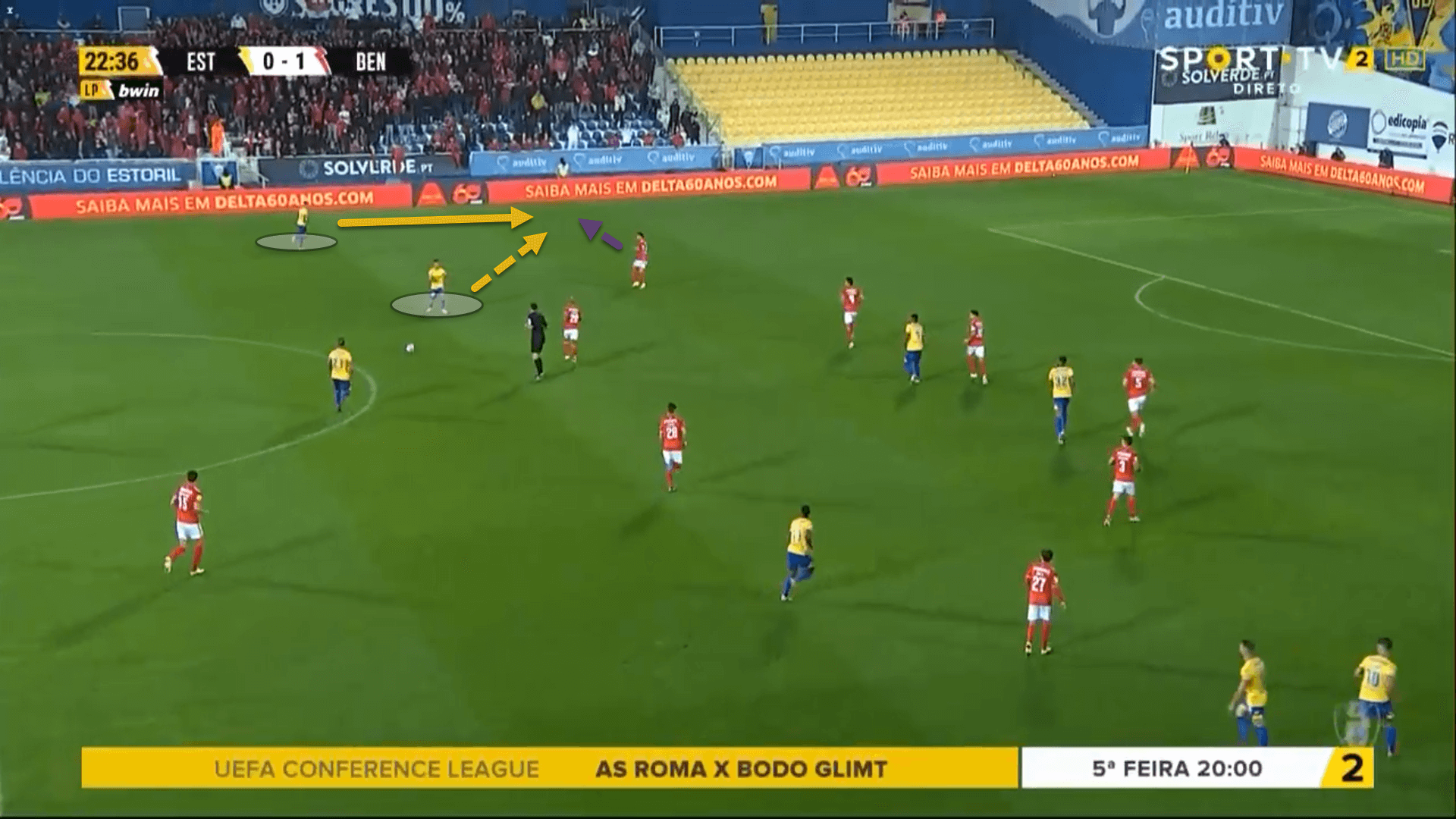 Flexible attacking and disciplined defending: How Estoril are back fighting for a European spot – tactical analysis