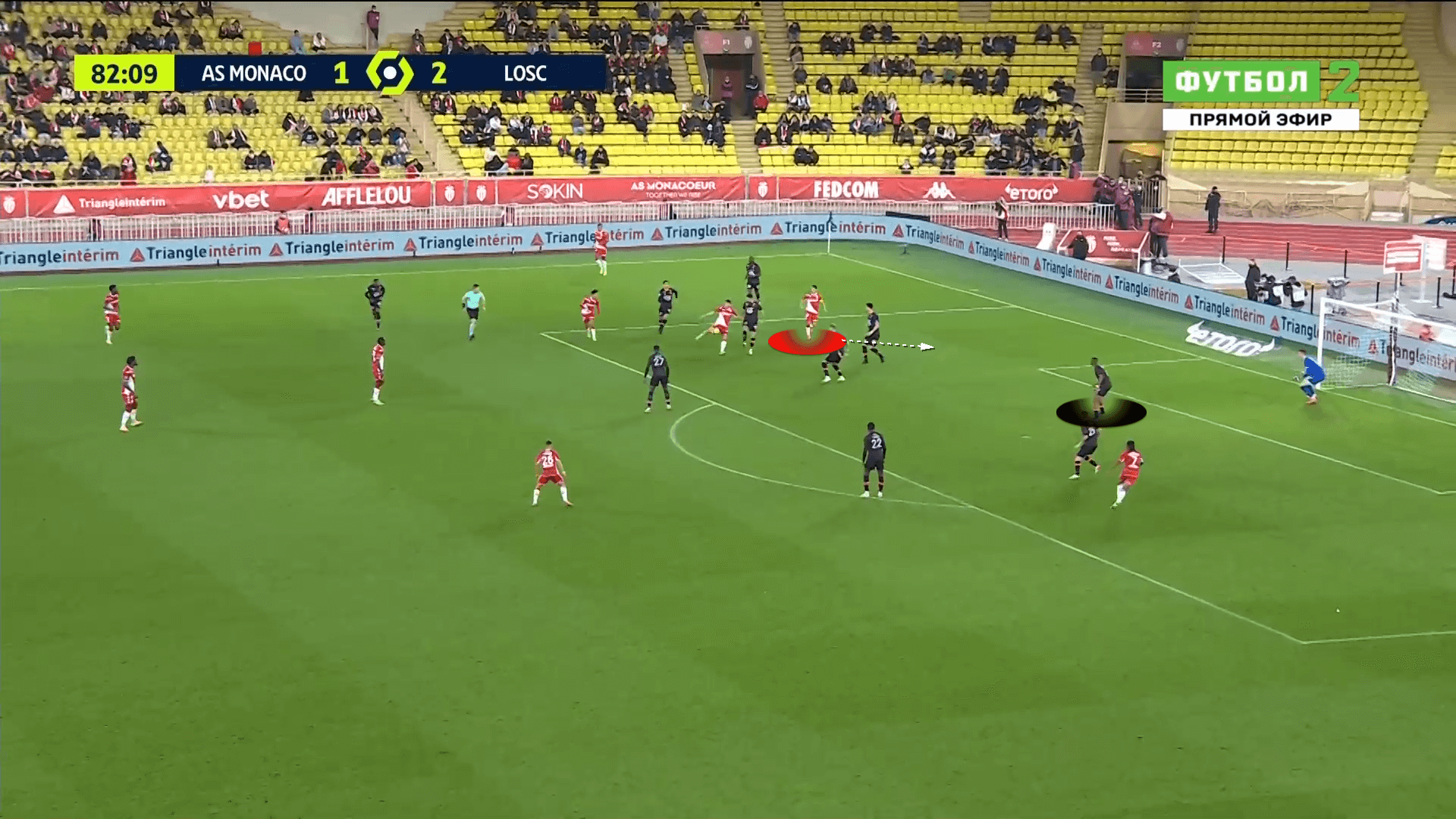 Ligue 1 2021/2022: AS Monaco vs Lille - tactical analysis tactics