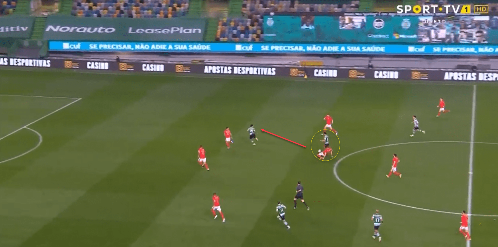 Primeira Liga 2021/22: Matheus Nunes at Sporting- scout report tactical analysis tactics 