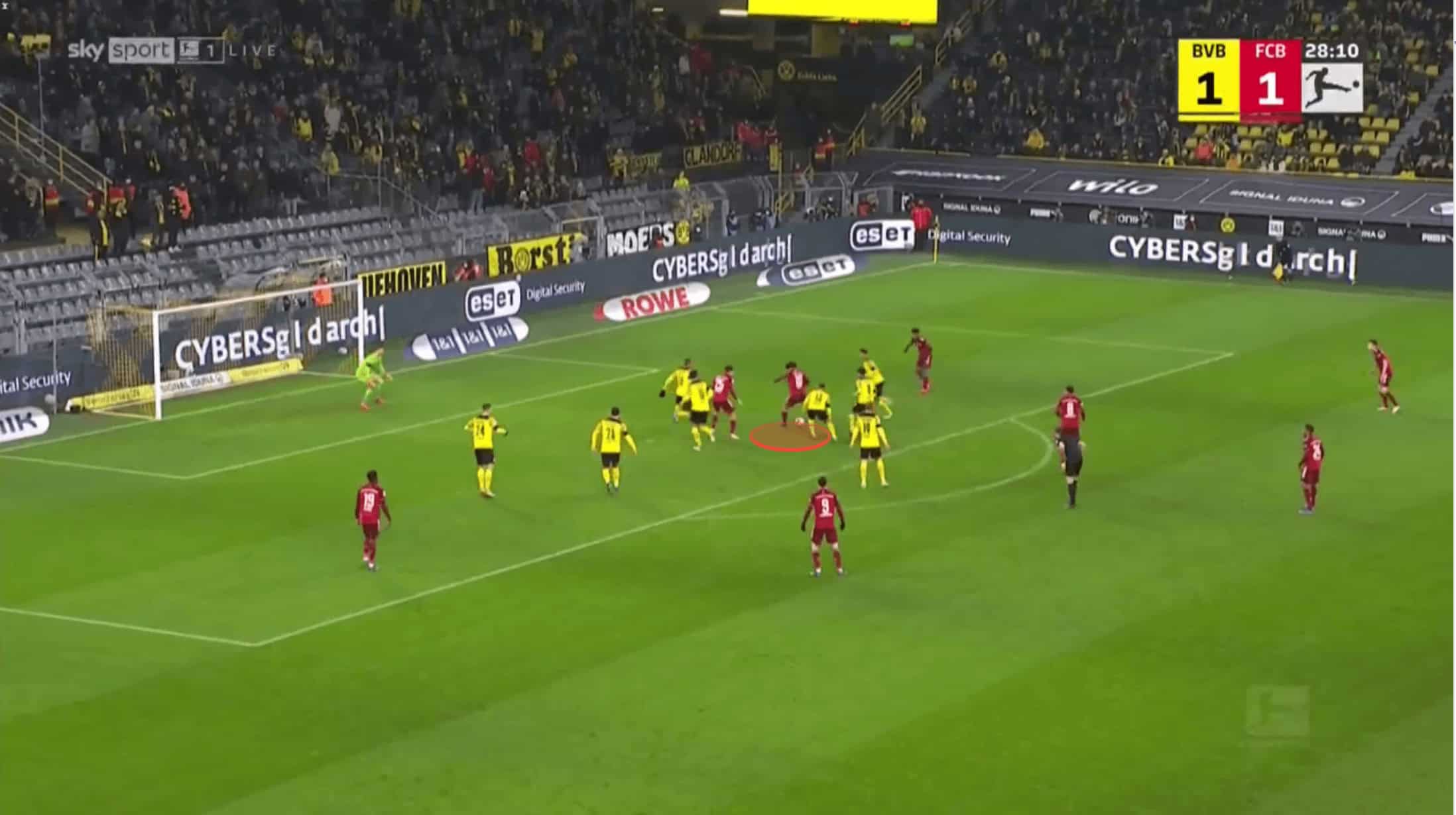 Bundesliga 2021/22: Borussia Dortmund vs Bayern Munich - tactical analysis tactics