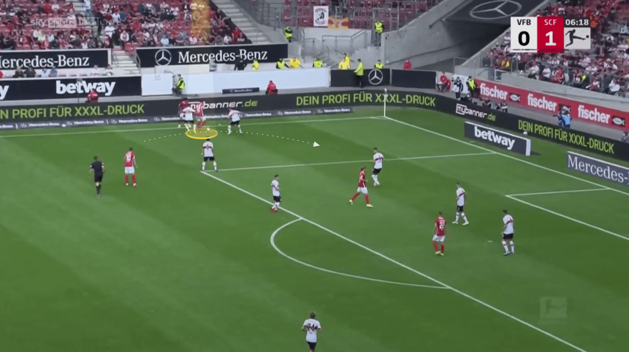 Bundesliga 2021/22: Vincenzo Grifo at Freiburg - scout report tactical analysis tactics