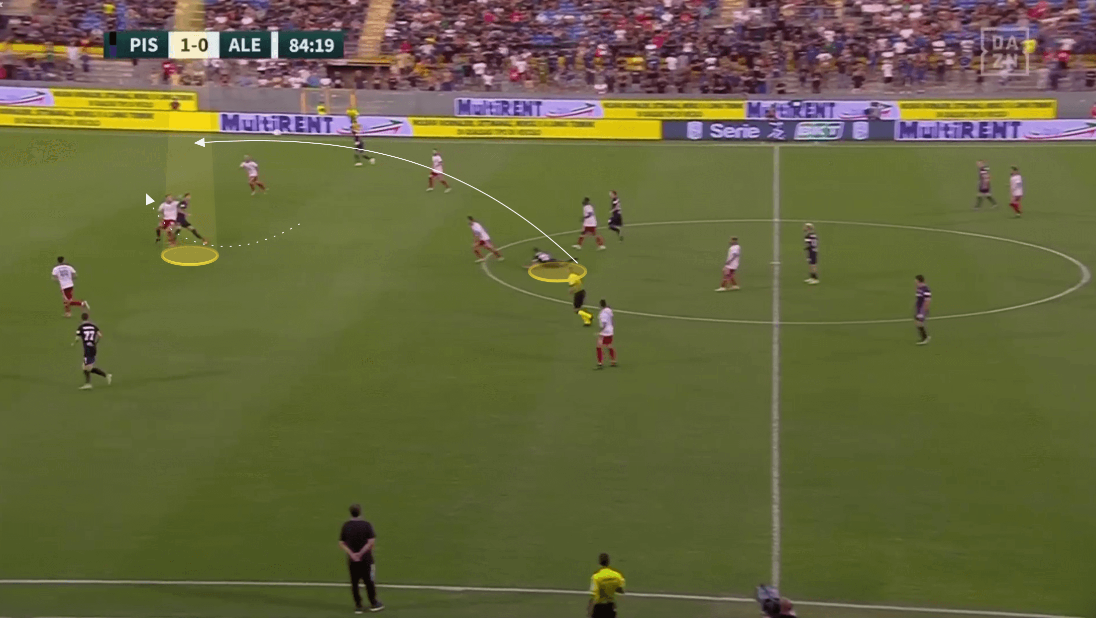 Serie B 2021/22: Lorenzo Lucca at Pisa - scout report tactical analysis tactics