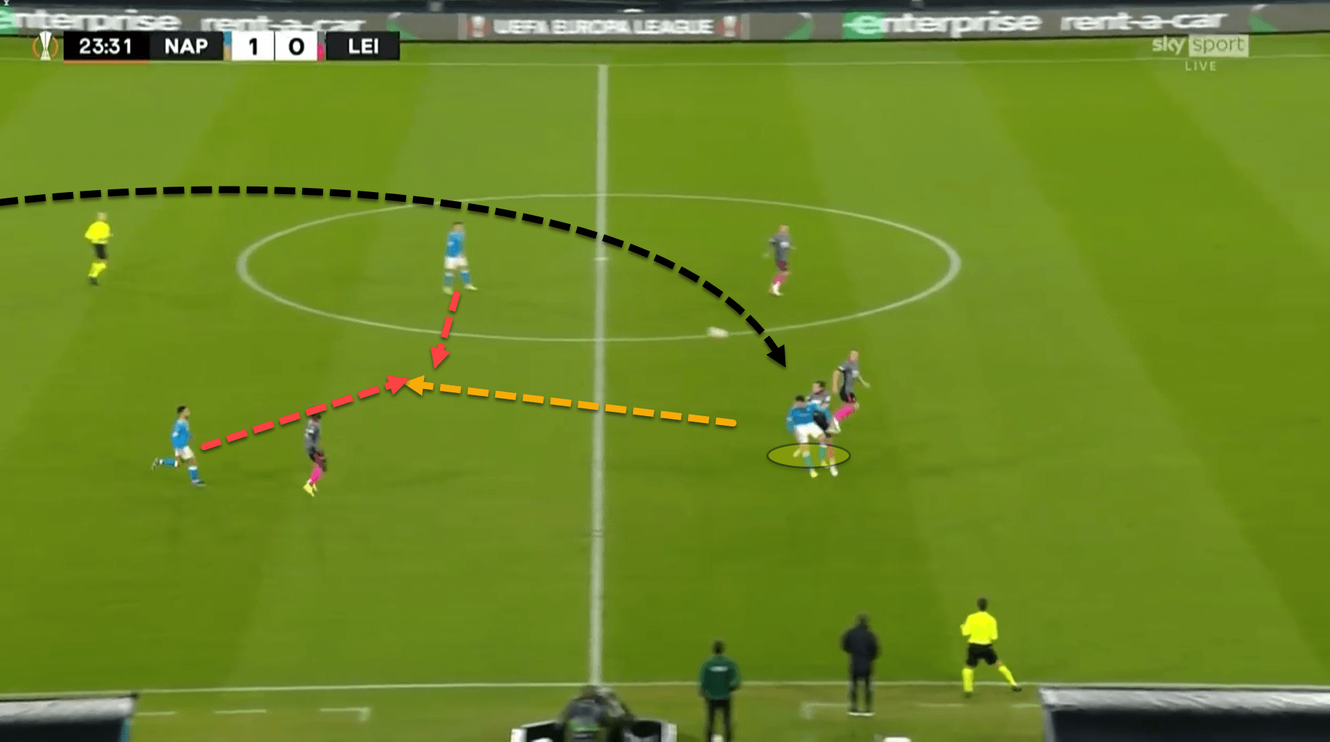 How Napoli took advantage of Leicester’s tactical weaknesses to advance to the UEL knockouts – tactical analysis