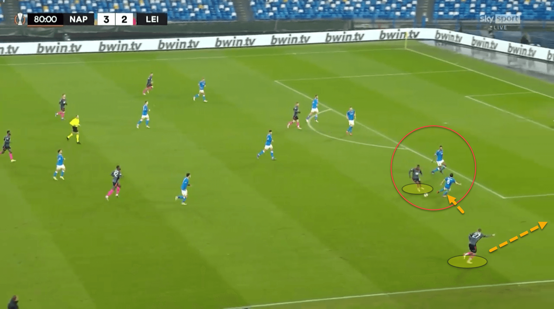 How Napoli took advantage of Leicester’s tactical weaknesses to advance to the UEL knockouts – tactical analysis