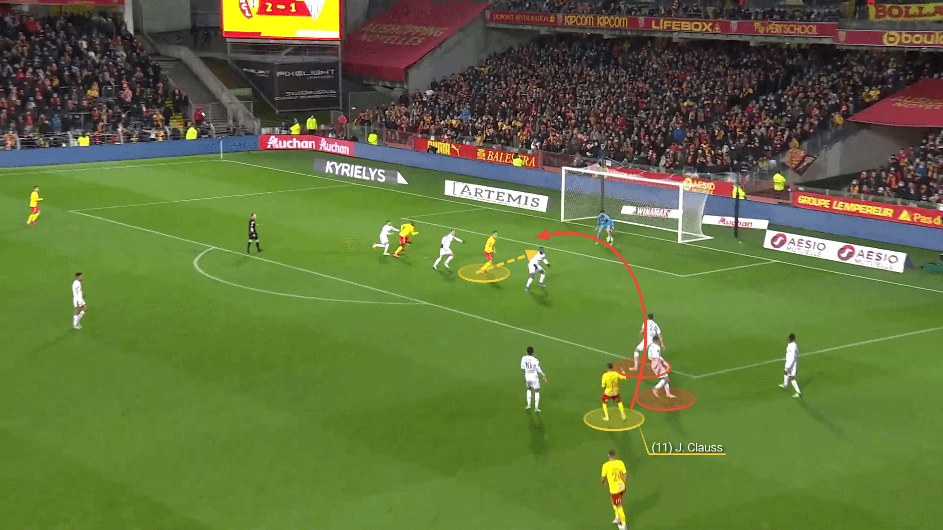 Jonathan Clauss scout report: The importance of his role at Lens tactical analysis tactics