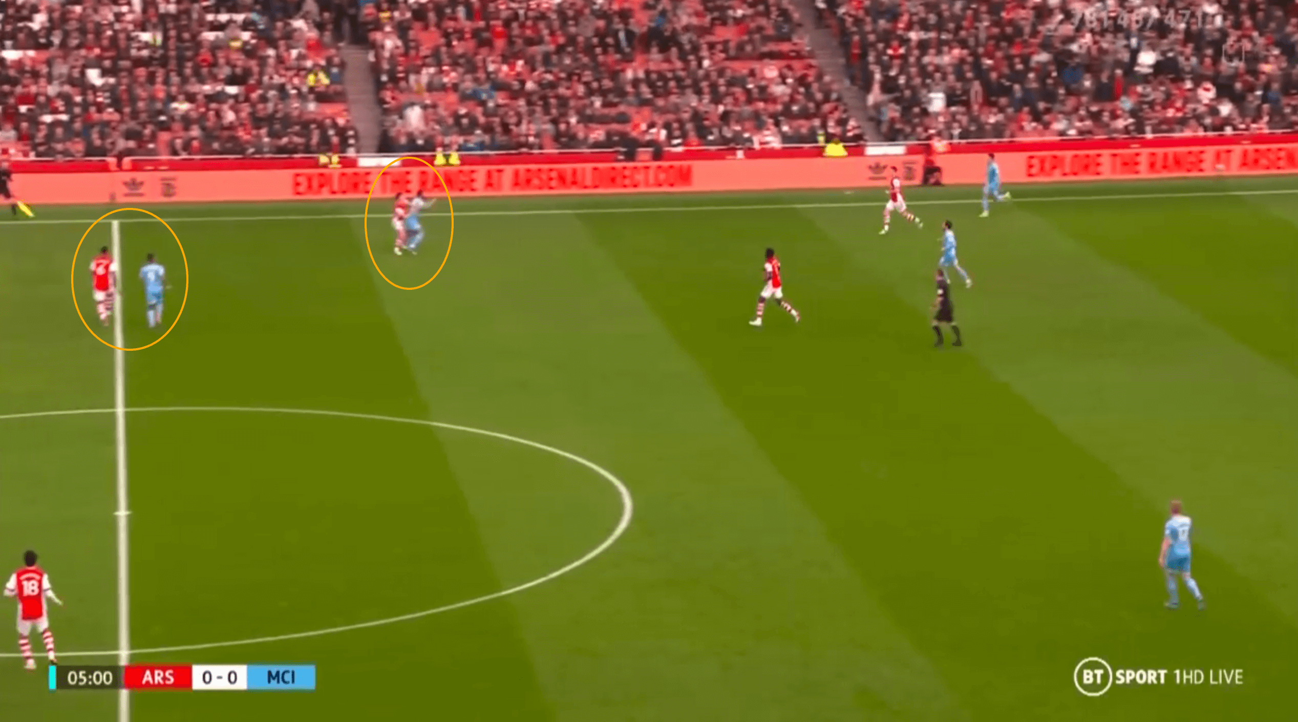 Individual mistakes let down a progressive Arsenal against Manchester City - tactical analysis tactics