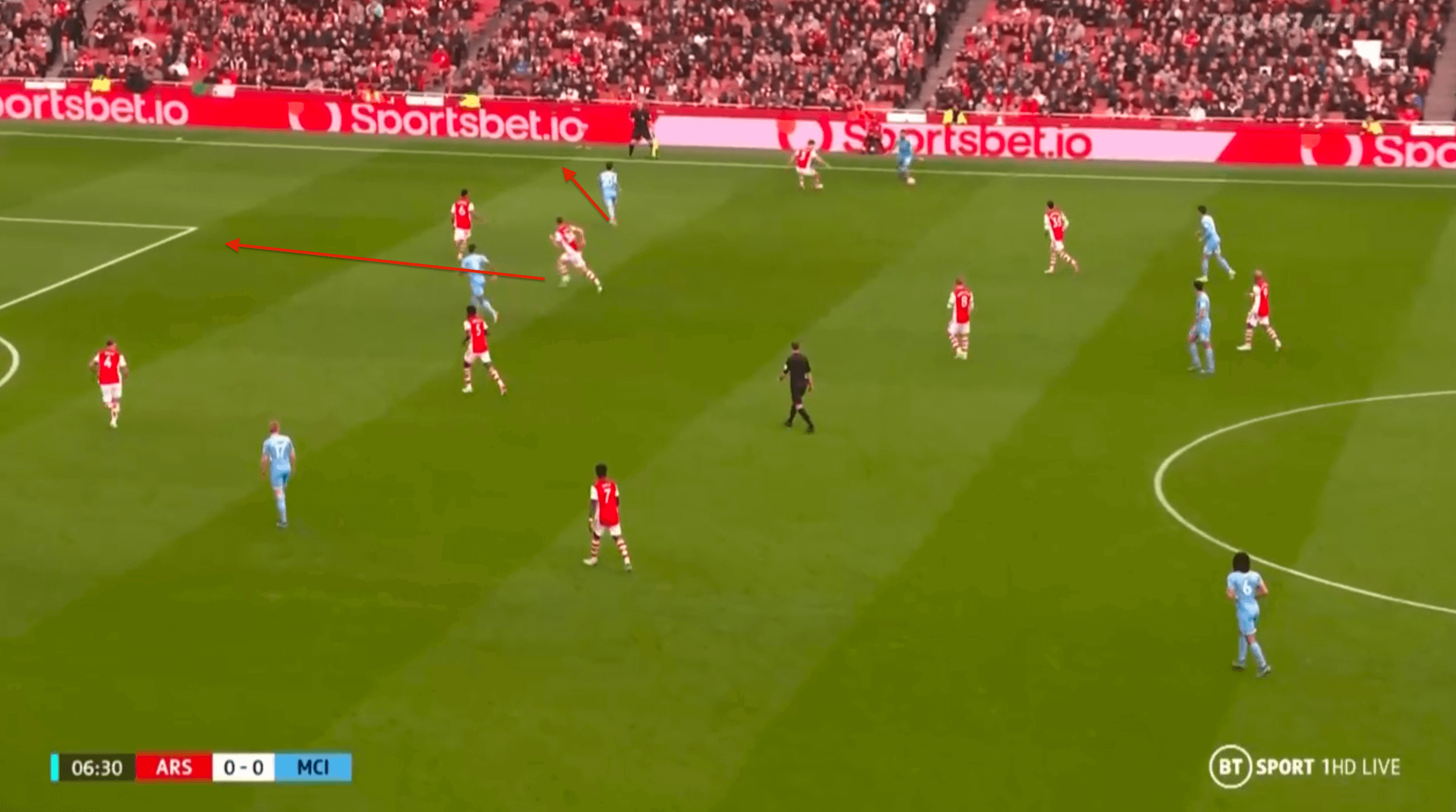 Individual mistakes let down a progressive Arsenal against Manchester City - tactical analysis tactics