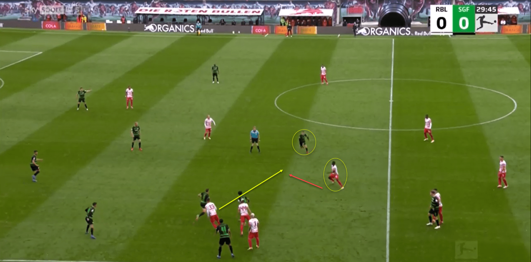 Bundesliga 2021/22: Amadou Haidara at RB Leipzig - scout report tactical analysis tactics 