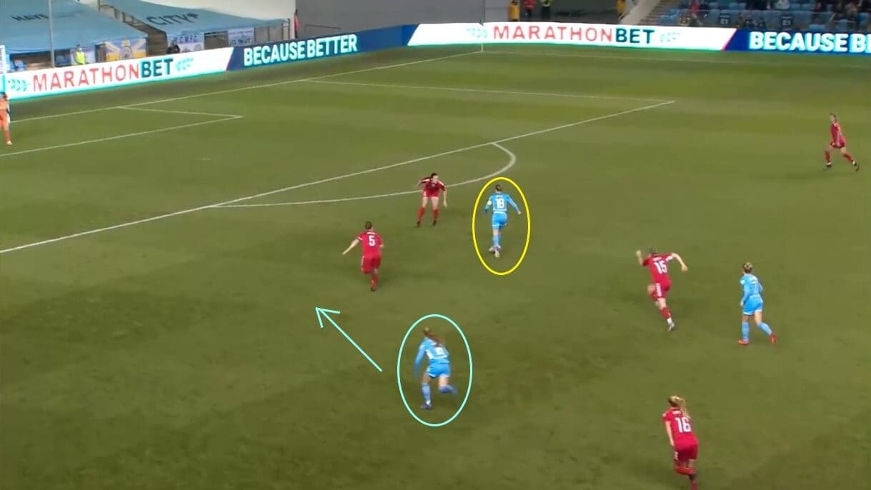 Jess Park at Manchester City Women 2021/2022 - scout report - tactical analysis tactics