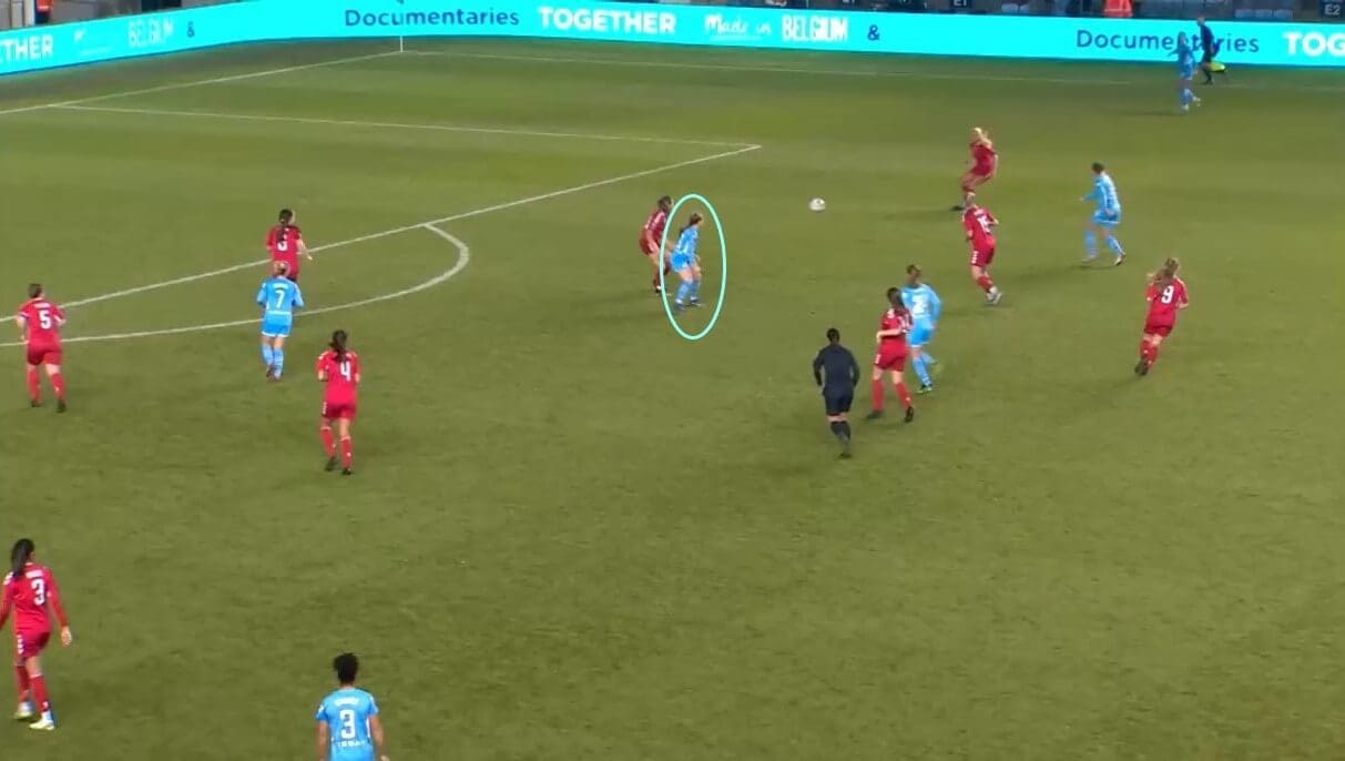 Jess Park at Manchester City Women 2021/2022 - scout report - tactical analysis tactics