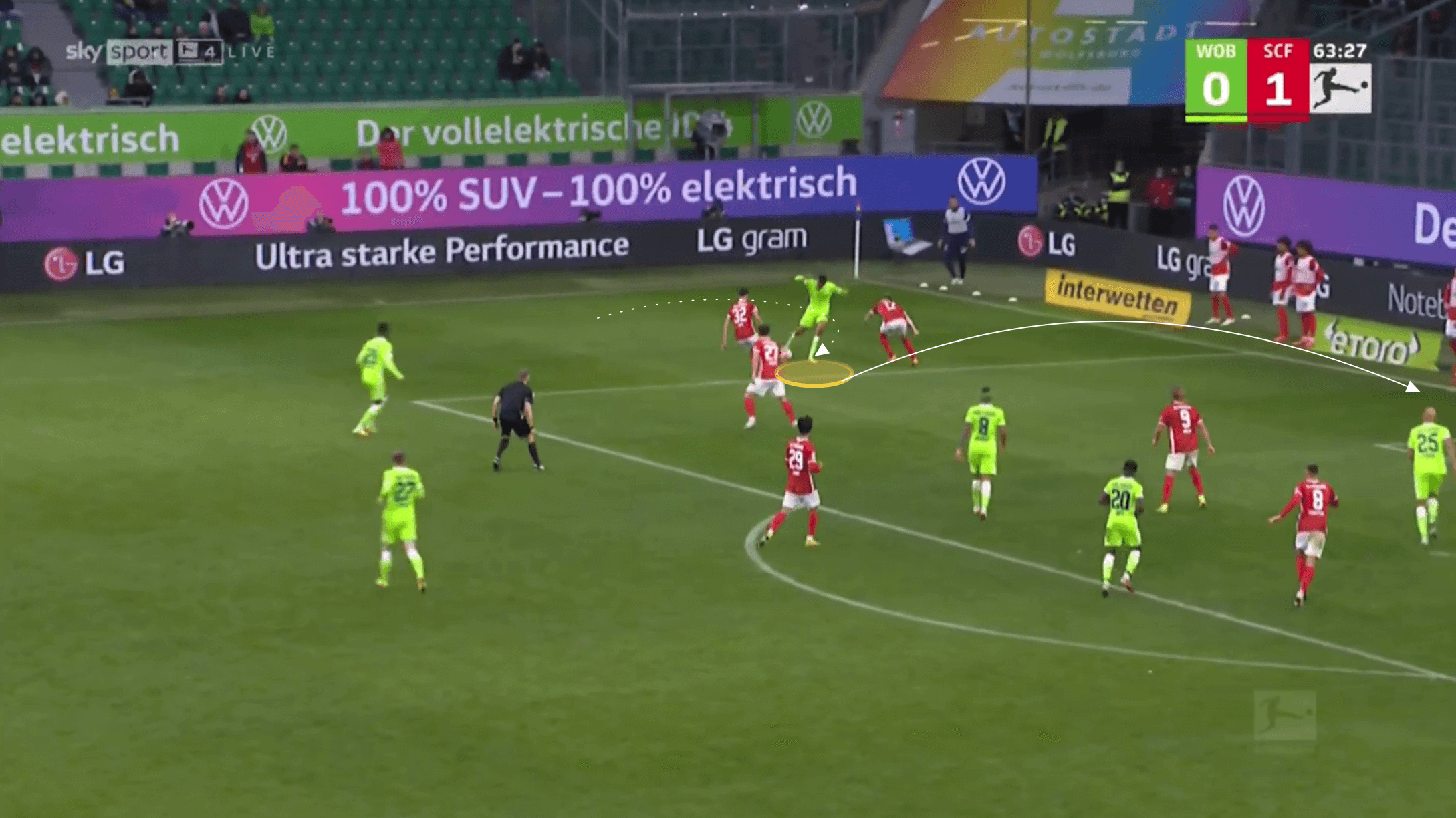 Bundesliga 2021/22: Lukas Nmecha at Wolfsburg - scout report tactical analysis tactics