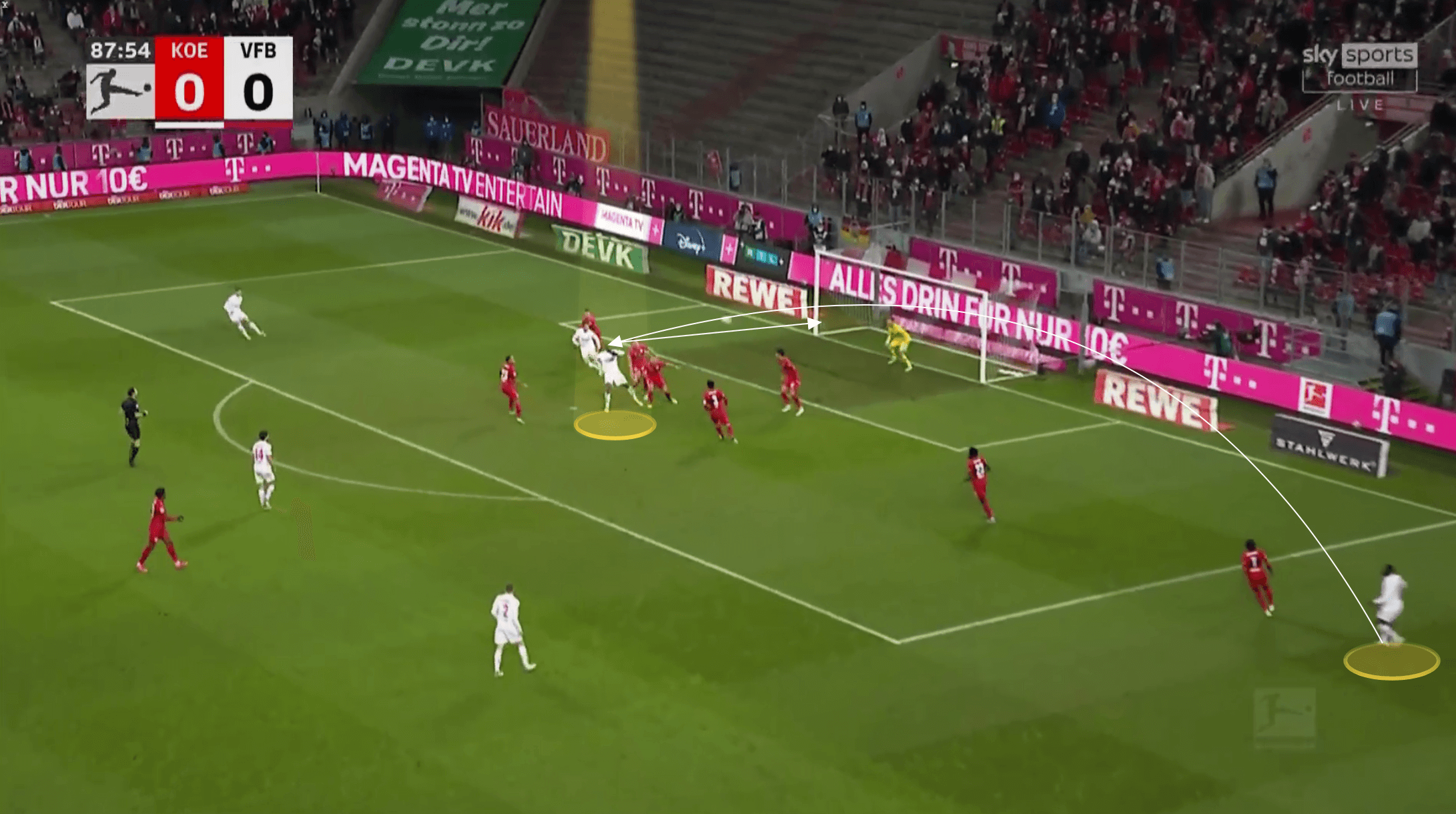 Bundesliga 2021/22: Anthony Modeste at Koln - scout report tactical analysis tactics