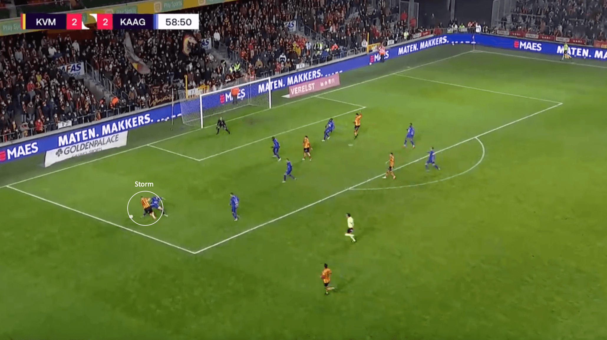 Nikola Storm 2021/22: The Belgian winger at K.V. Mechelen - scout report - tactical analysis tactics