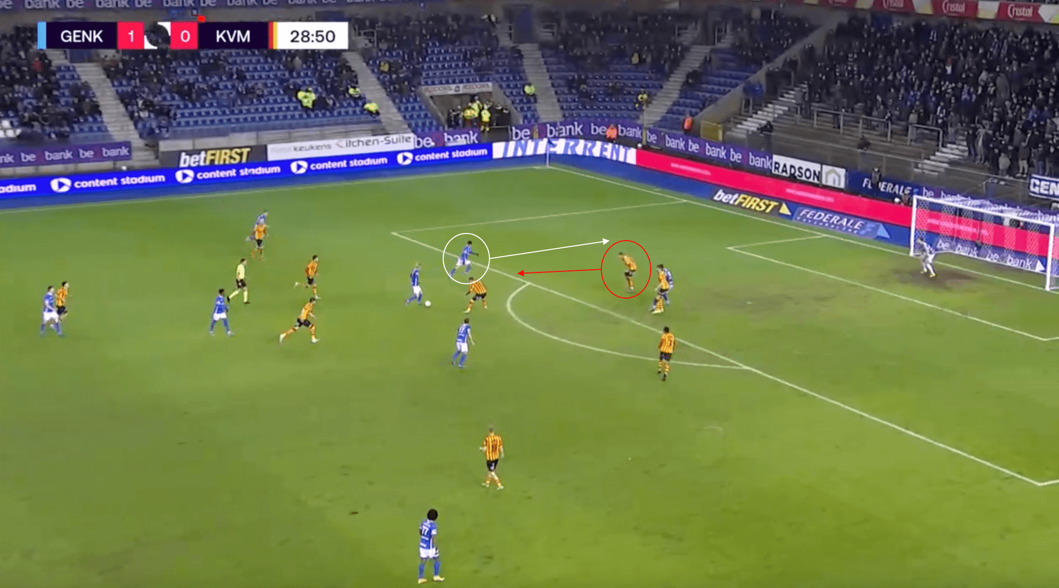 Luca Oyen 2021/22: The next big thing to come out of KRC Genk's academy - scout report - tactical analysis tactics