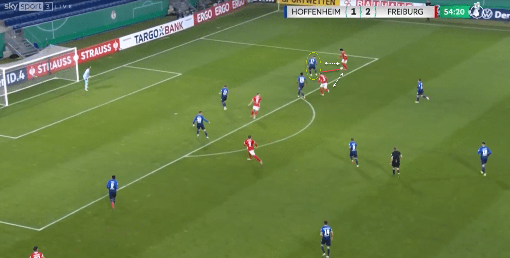 David Raum 2021/22: David Raum at Hoffenheim- tactical analysis scout report tactics