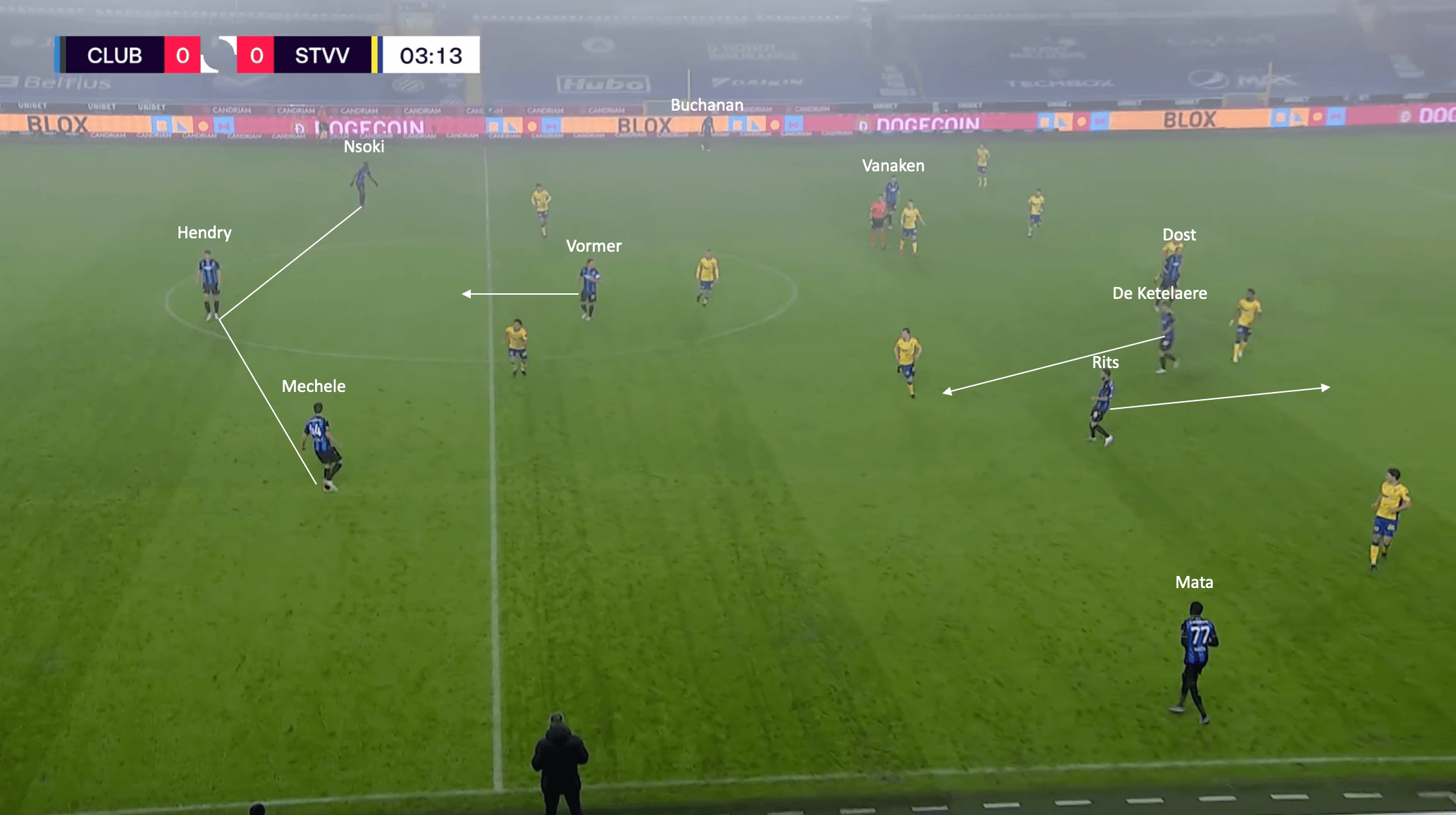 Belgian First Division A 2021/22: An early look at Club Brugge under Alfred Schreuder - tactical analysis tactics