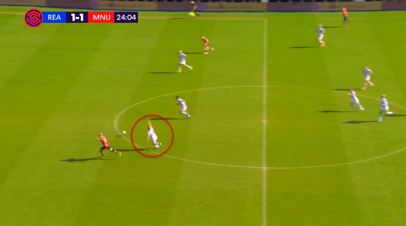 FAWSL 2021/22 : Reading Women vs Manchester United Women - tactical analysis tactics