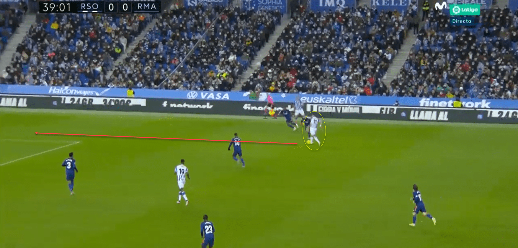 Adnan Januzaj at Real Sociedad 2021/22 - scout report tactical analysis tactics 