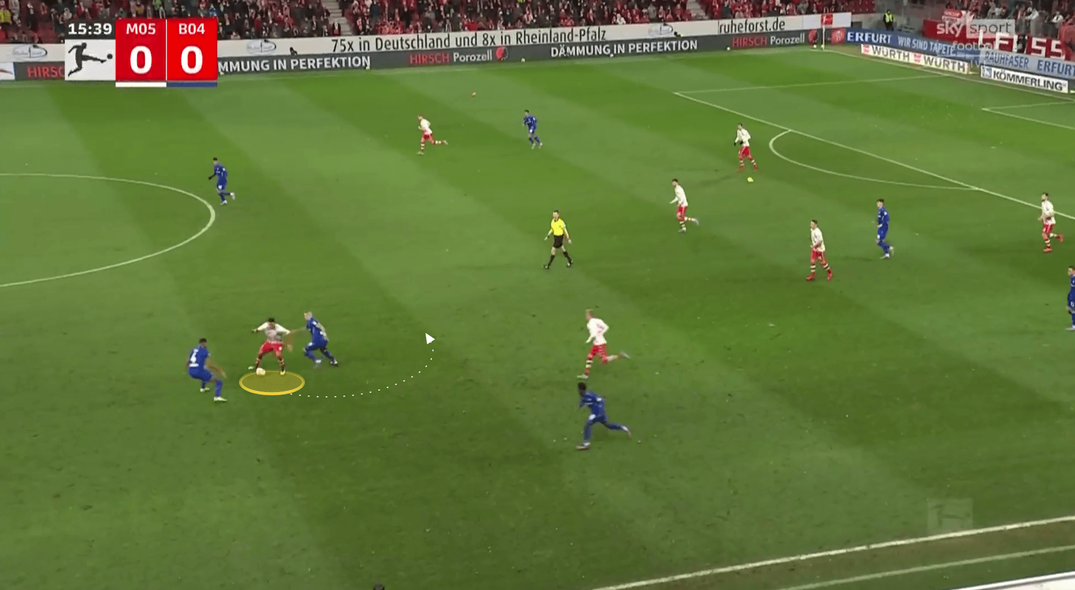 Bundesliga 2021/22: Karim Onisiwo at Mainz 05 - scout report tactical analysis tactics