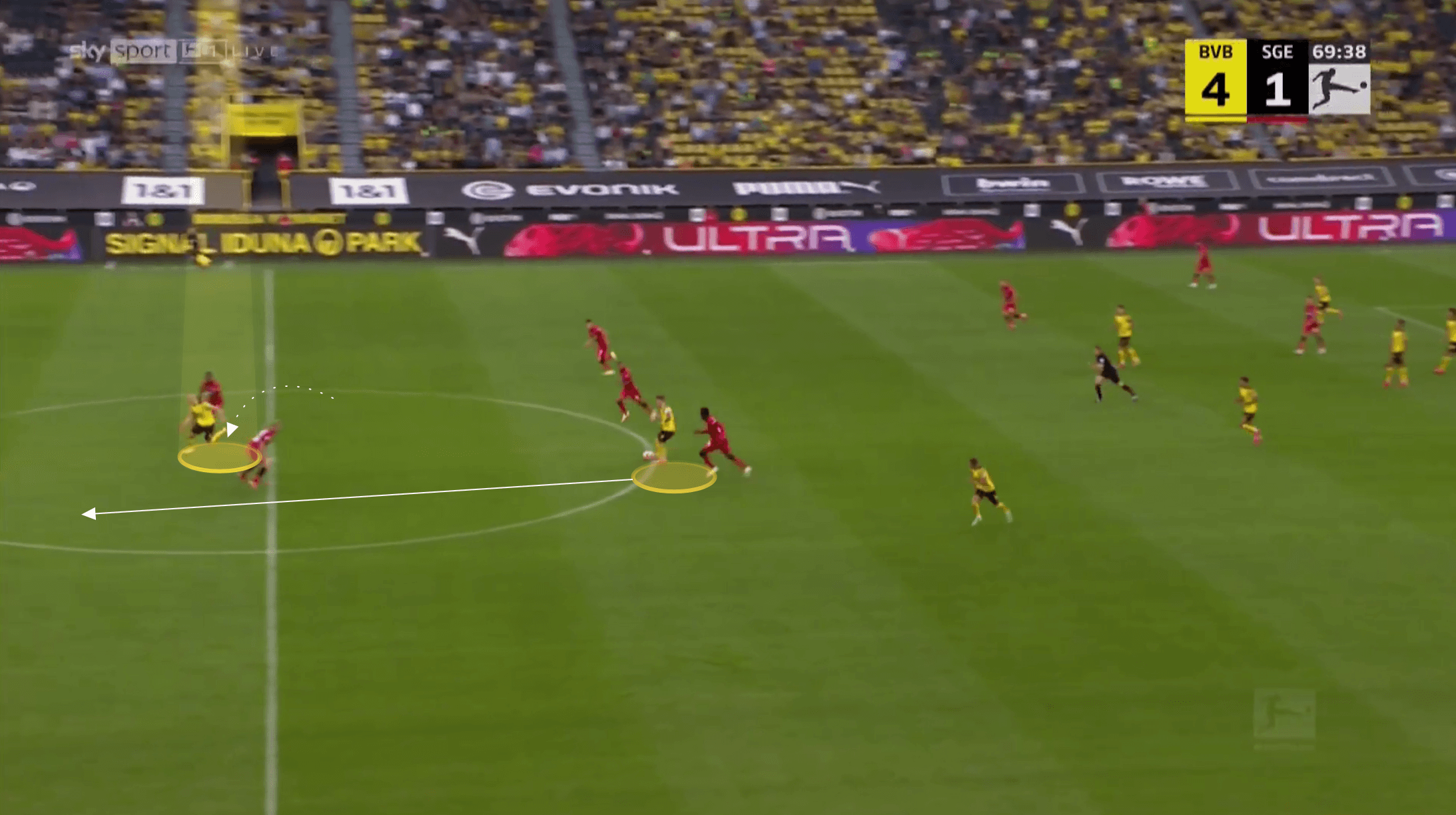 Bundesliga 2021/22: Erling Haaland at Borussia Dortmund - scout report tactical analysis tactics