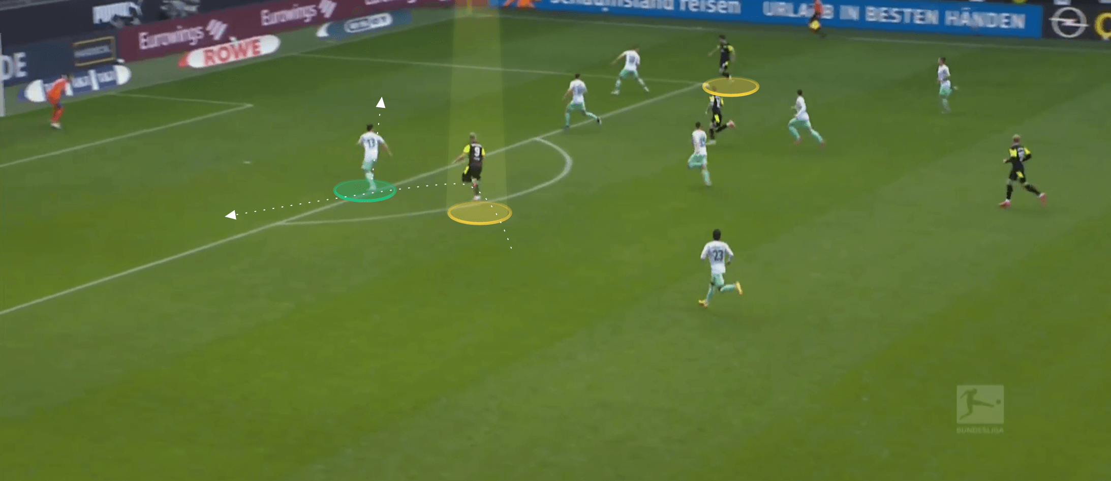 Bundesliga 2021/22: Erling Haaland at Borussia Dortmund - scout report tactical analysis tactics