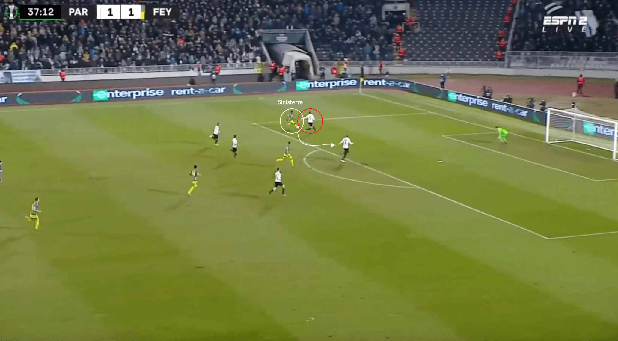 Luis Sinisterra at Feyenoord 2021/22 - scout report tactical analysis tactics