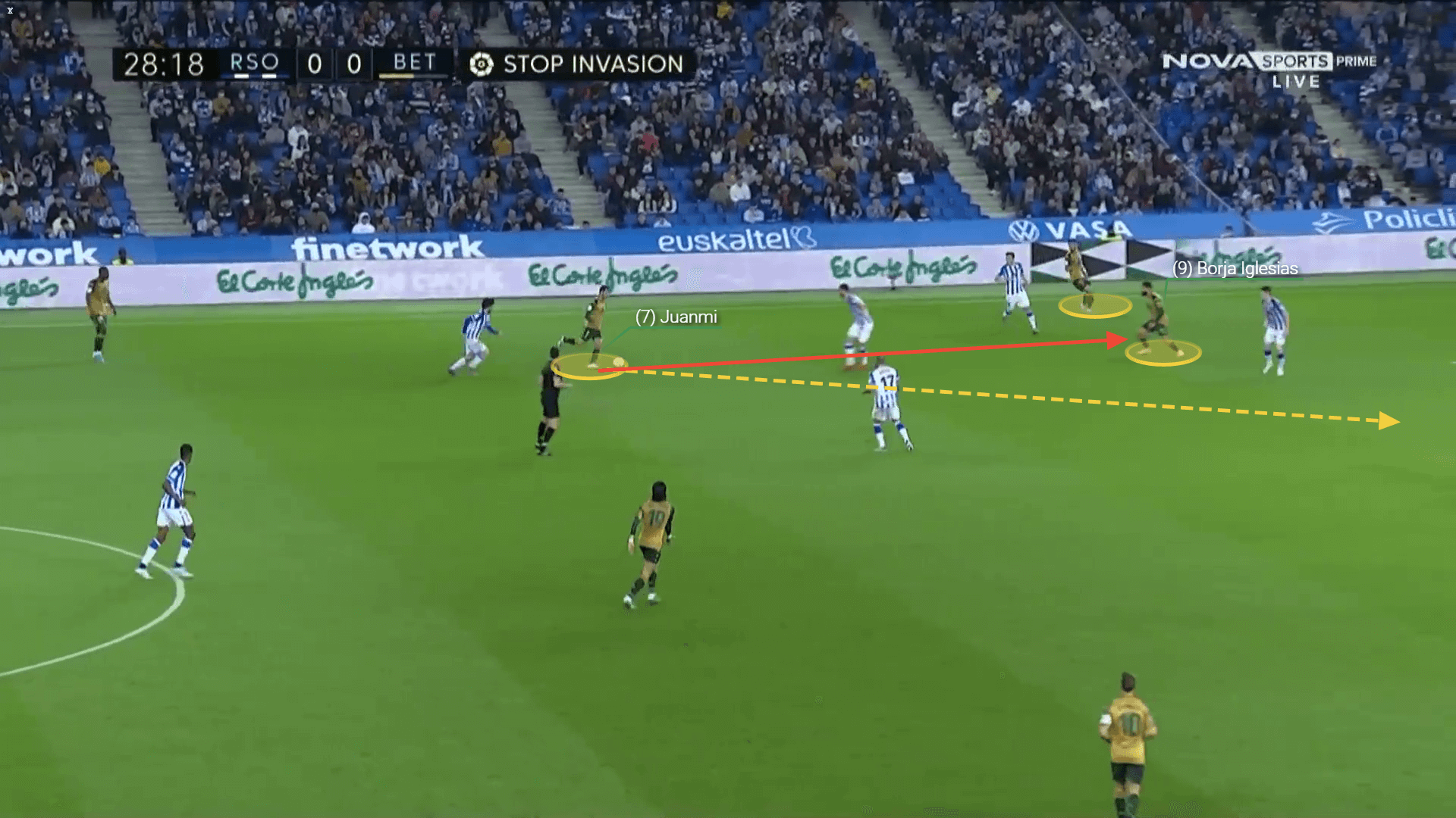 Juanmi: The Spaniard's impact at Real Betis - scout report tactical analysis tactics