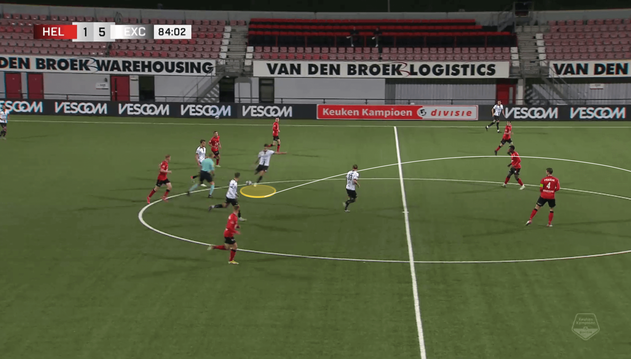 Dutch Eerste Divisie 2021/22: Thijs Dallinga at Excelsior - scout report tactical analysis tactics