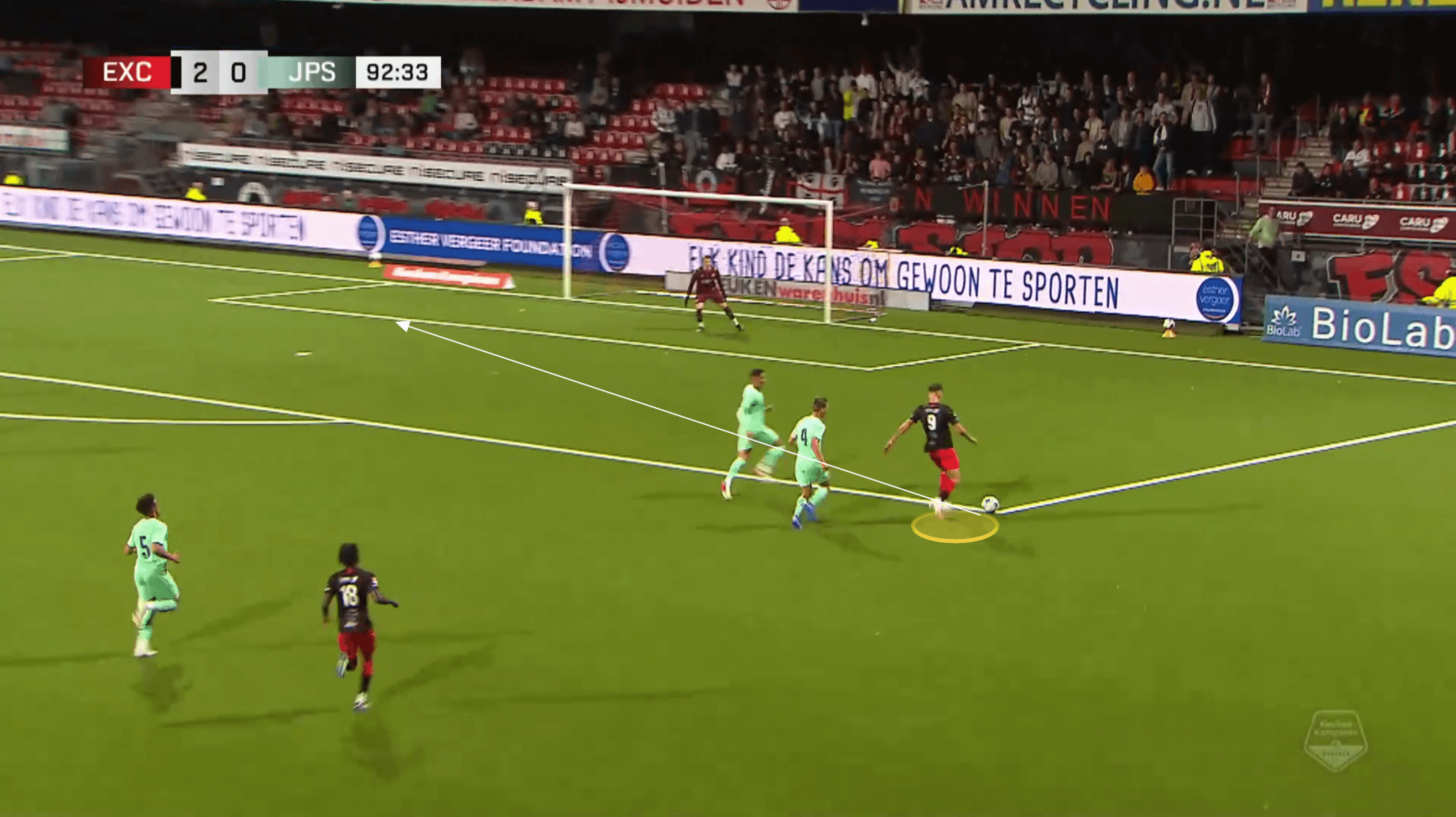 Dutch Eerste Divisie 2021/22: Thijs Dallinga at Excelsior - scout report tactical analysis tactics