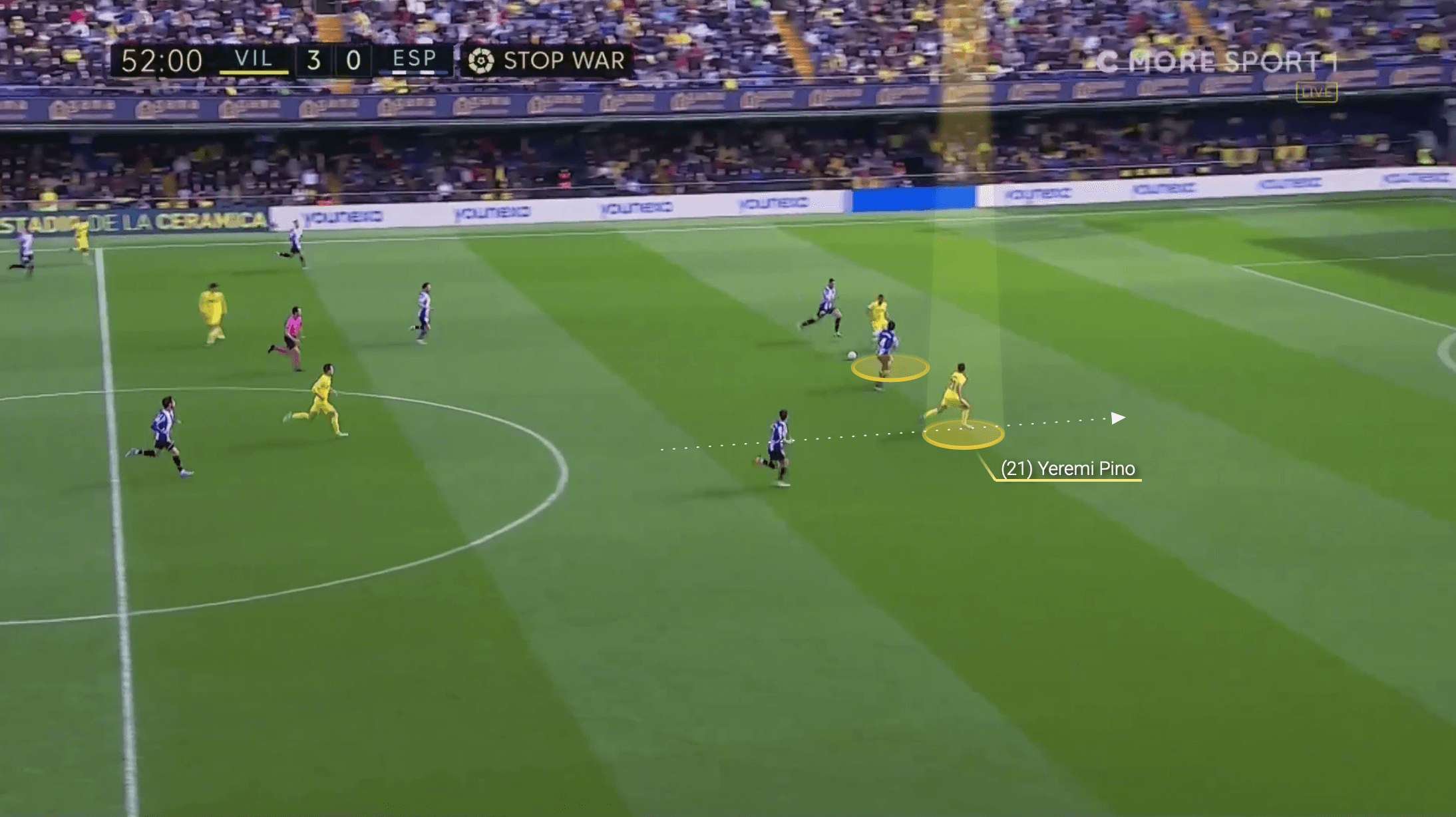 La Liga 2021/22: Yeremi Pino at Villareal - scout report tactical analysis tactics