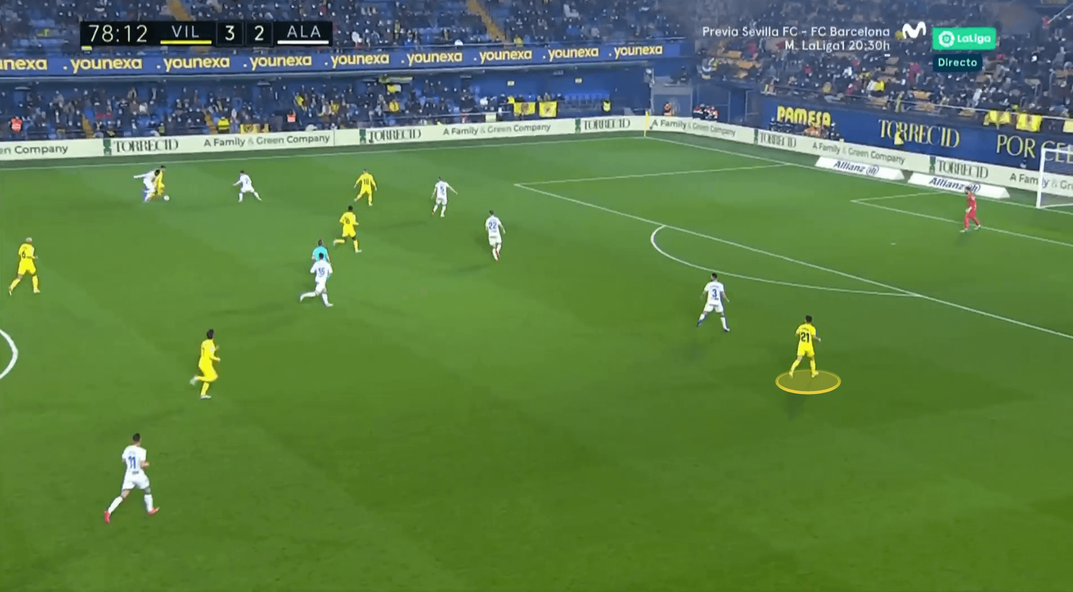 La Liga 2021/22: Yeremi Pino at Villareal - scout report tactical analysis tactics