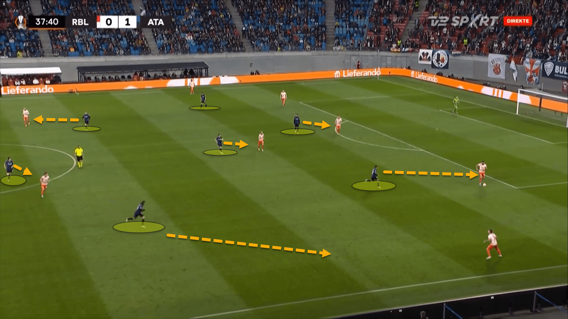 UEFA Europa League 2021/22: RB Leipzig vs Atalanta - tactical analysis