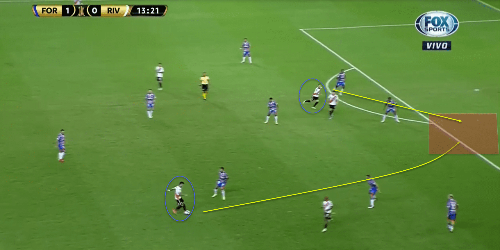 Enzo Fernandez at River Plate 2021/22- Scout report tactical analysis tactics