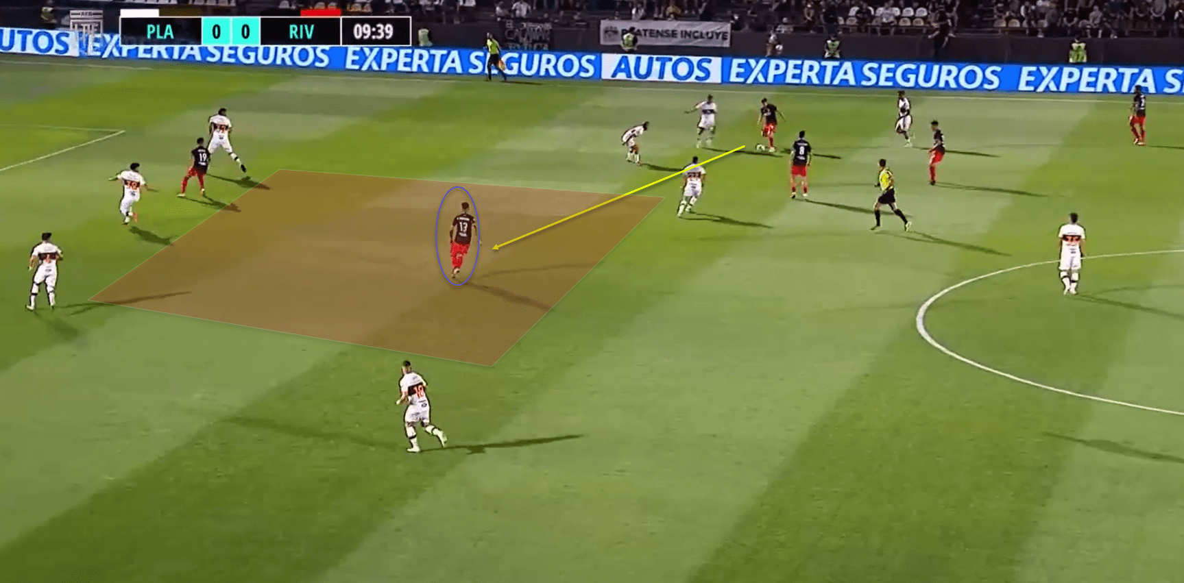 Enzo Fernandez at River Plate 2021/22- Scout report tactical analysis tactics