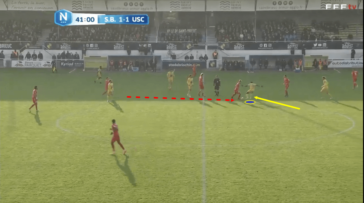 amadou-sagna-stade-briochin-202122-scout-report-tactical-analysis-tactics