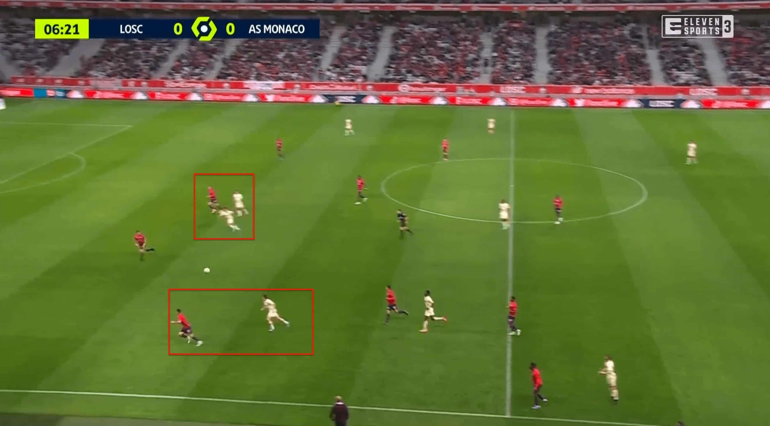 Ligue 1 2021/22: Lille vs Monaco - tactical analysis tactics