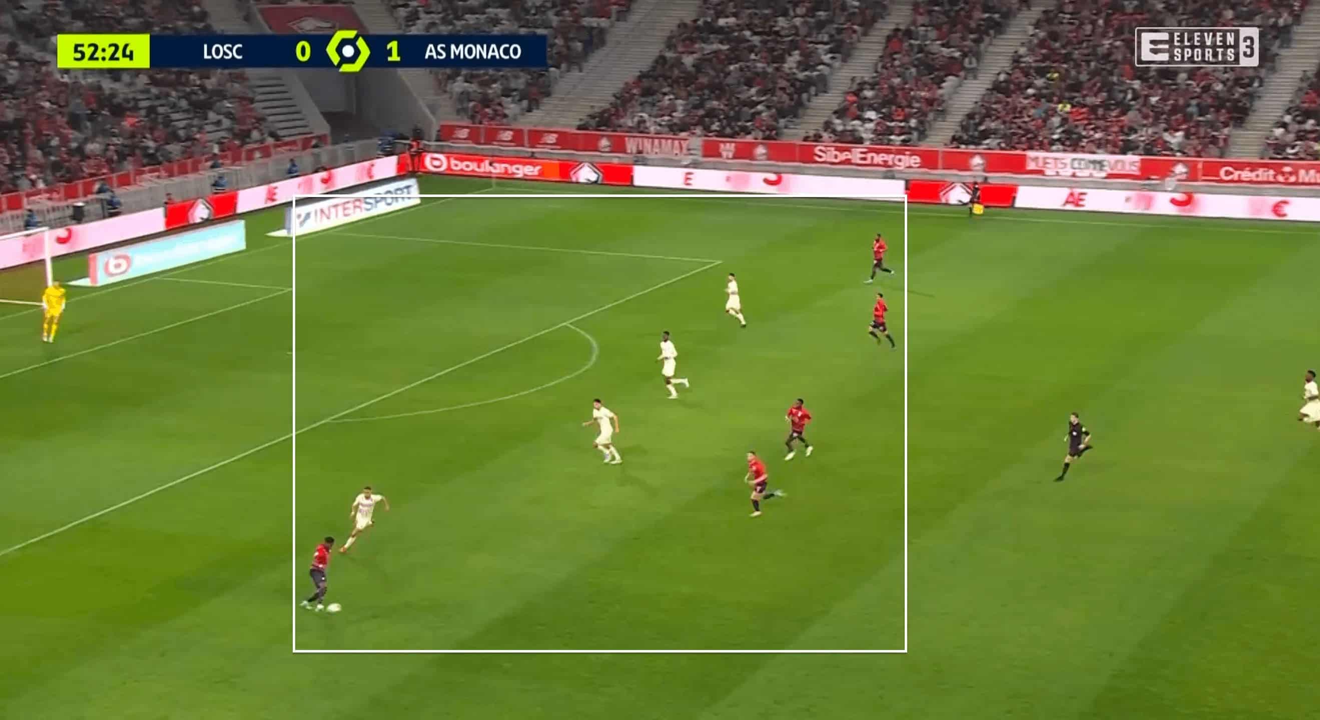 Ligue 1 2021/22: Lille vs Monaco - tactical analysis tactics