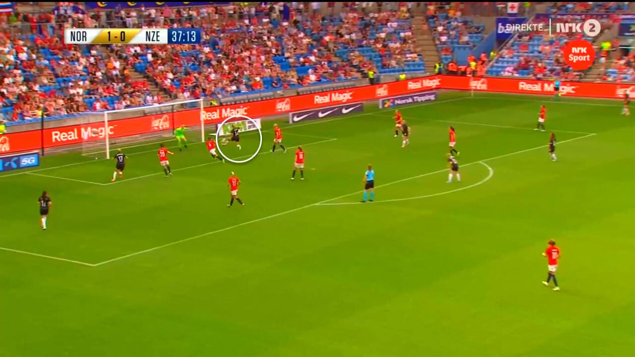 Norway Women vs New Zealand Women - tactical analysis tactics