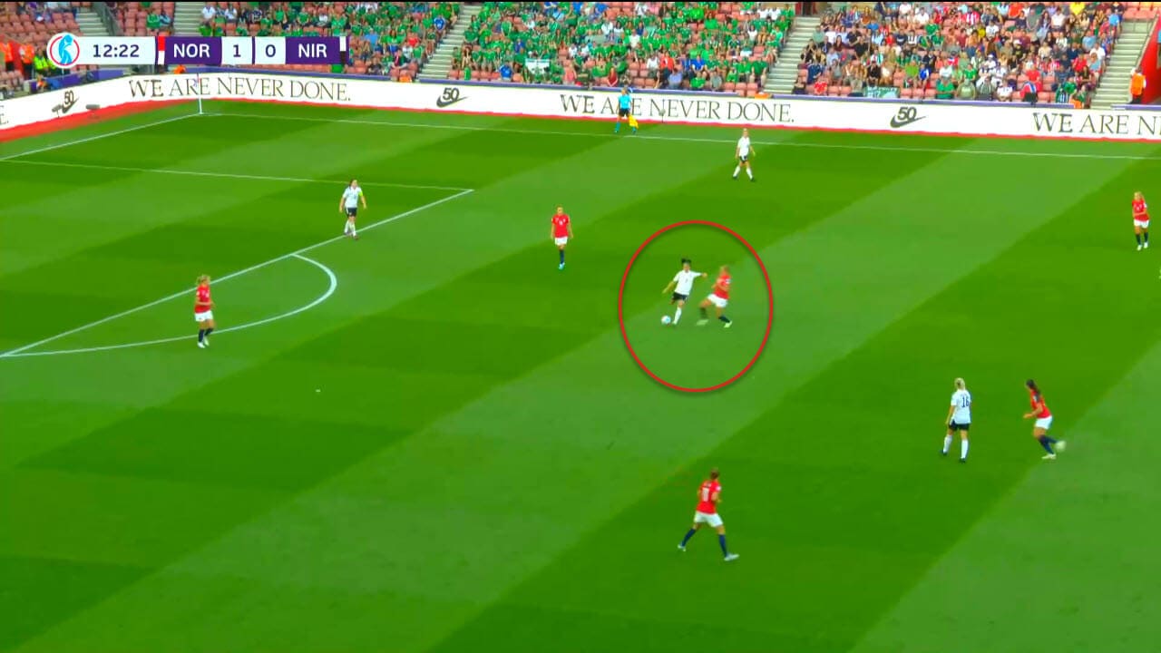 UEFA Women's EURO 2022 : Norway Women vs Northern Ireland Women - tactical analysis tactics